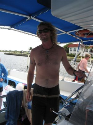 Zac from Canada, boat captain