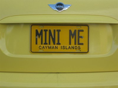 car tag in the Cayman Island
