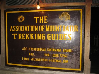 The Association of Mount Batur Trekking Guides, Bali, Indonesia