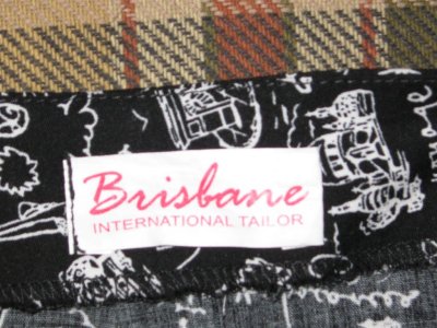 tag in skirt from Brisbane International Tailoring