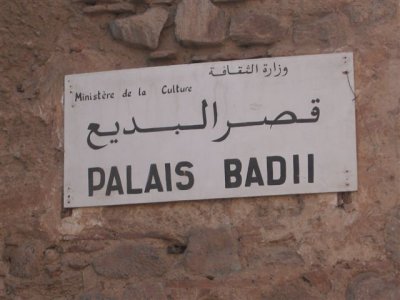 Palais El-Badi