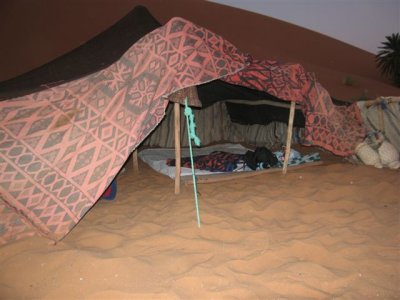 home sweet home for the night, well it was supposed to be, but we ended up sleeping out under the stars, much better