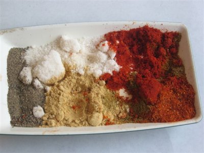 spices on the table