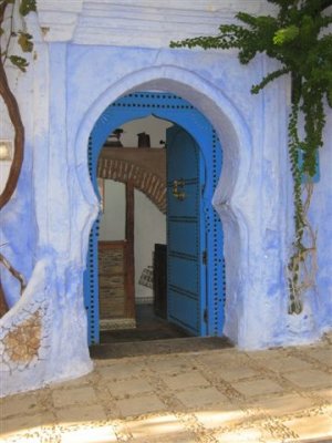 many doors of Chefchaouen