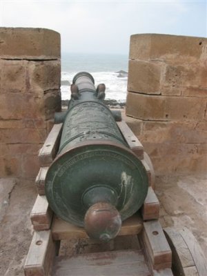 brass cannons