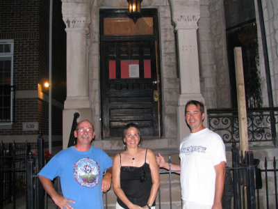 Dave, Reni & our old address.