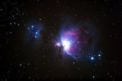 M42 Orion and Running Man Nebula