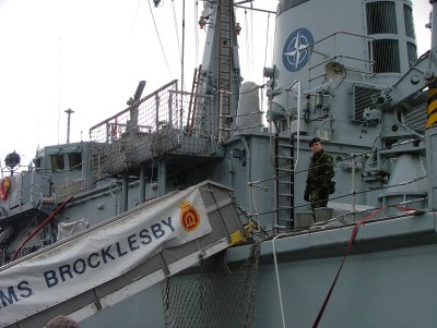 HMS Brocklesby -Bergen-Norway