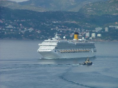 Costa Magica in Bergen - Norway 2007