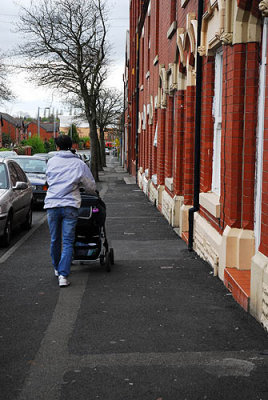 Walking down a Street in Hyde