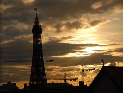 Blackpool Tower at Dusk