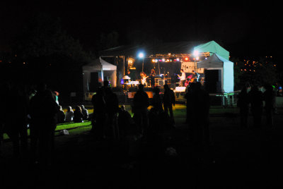 Band from Mossley Music Festival on Mossley Hollings Playing Fields
