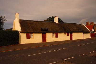 Burns Cottage in Scotland