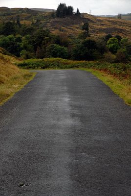 ONE OF THE ROADS IN SCOTLAND