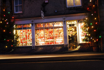 Castleton's Shops Christmas Lights