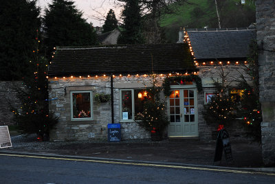 Part of Castleton Christmas Lights