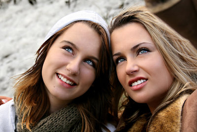 Wide Eyed Wonder  -  Reana & Her Sister Amber