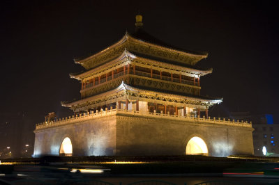 At night in Xian
