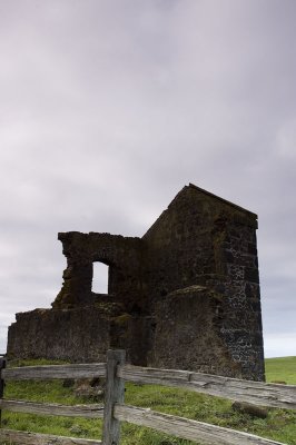 Convict barracks ruins at Highfield