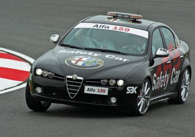 Safety Car - wonder who sponsors the series..?