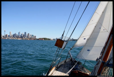 Sydney From a Sailboat