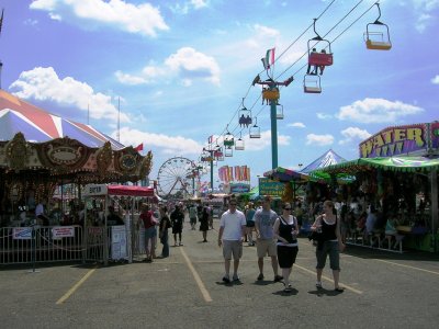 Midway of New Jersey State Fair