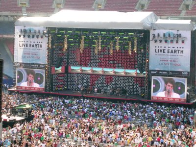 John Mayer at Live Earth concert