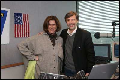Lynn Cullen, another great 'liberal' talk show host from WPTT, with Thom