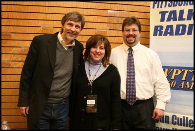 Thom, Rea (from Borders) and David