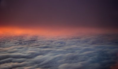 Sunset from plane (3)