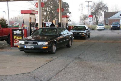 Tim and Ron Filling up