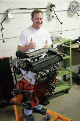 Nice motor, Nate!