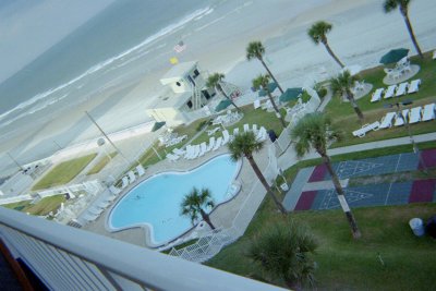 Daytona-view from balcony