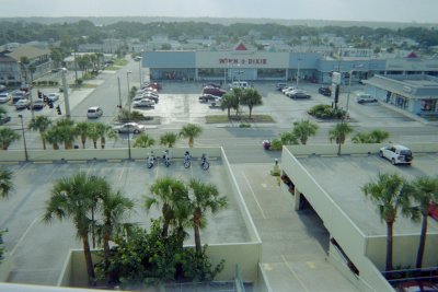 Daytona-view from Hotel room