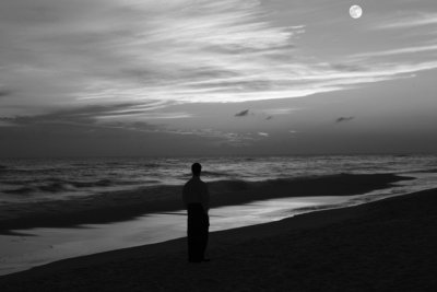 Silhouette Of Loneliness