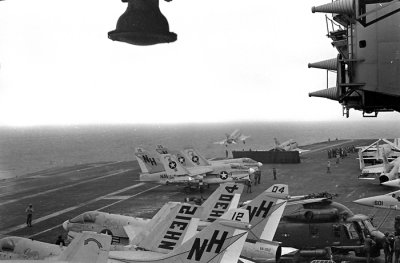 Flight Operations aboard USS Kitty Hawk 1970