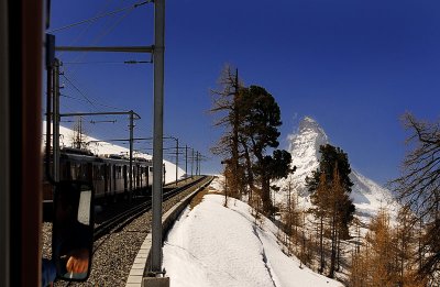Matterhorn and Gornergrat train