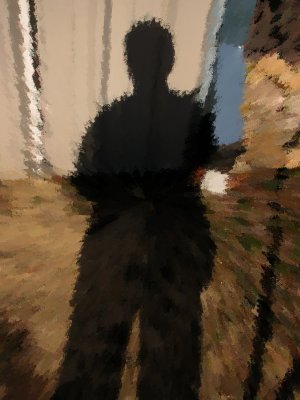 Just a shadow of my former self.jpg