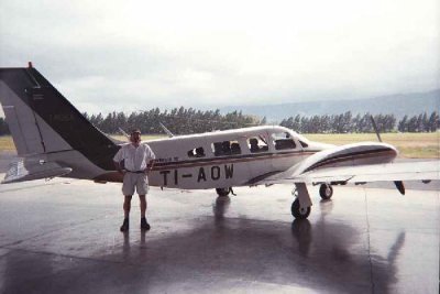Ed with plane