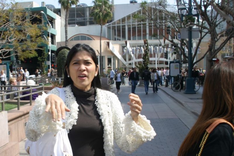 at the Promenade in Santa Monica