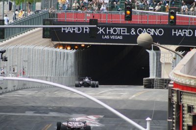 Tunnel entrance heading towards the main straight