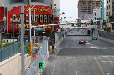 Back straight into the tunnel