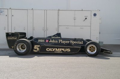 The famous Colin Chapman designed Lotus 79 Wing Car
