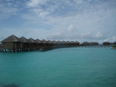 water bungalows - ours fifth one in