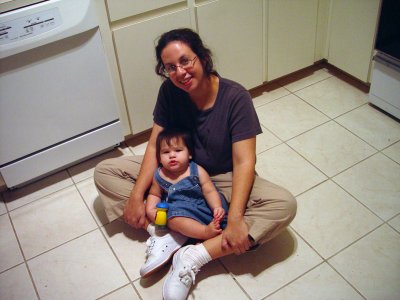 Erin and Mommy in Kitchen.jpg
