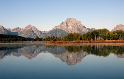 Tetons Reflected at Ox Bow Bend.jpg