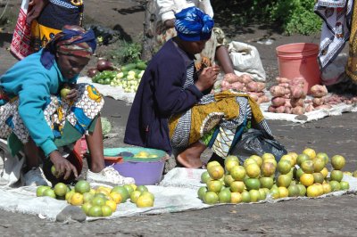 Arusha roadside market