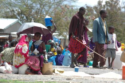 Tarangire Sunday market