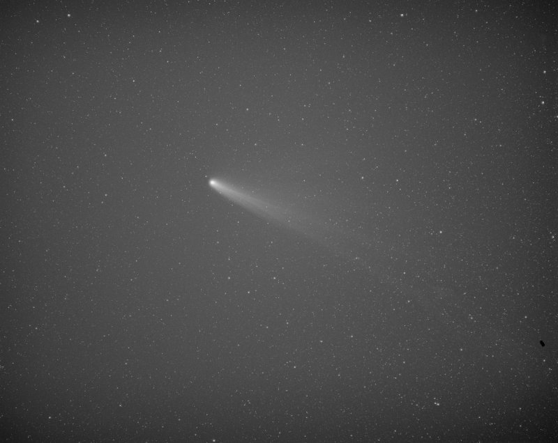 Halleys Comet 11 March 1986