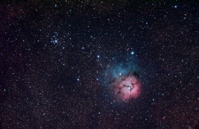 Triffid Nebula and M21